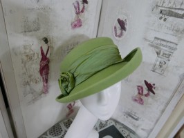 Hipolita groszkowy kapelusz filcowy 57-60 cm