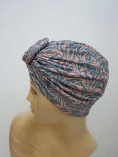 Czapka turban we wzorki  lekka elastyczna | Zuwika Design