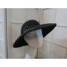 Isadora stalowy kapelusz z dużym rondem-55-58 cm