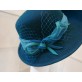 Selena ciemny turkus kapelusz filcowy 55-57 cm