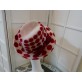 Merida kapelusz w czerwone kropki 54-57 cm