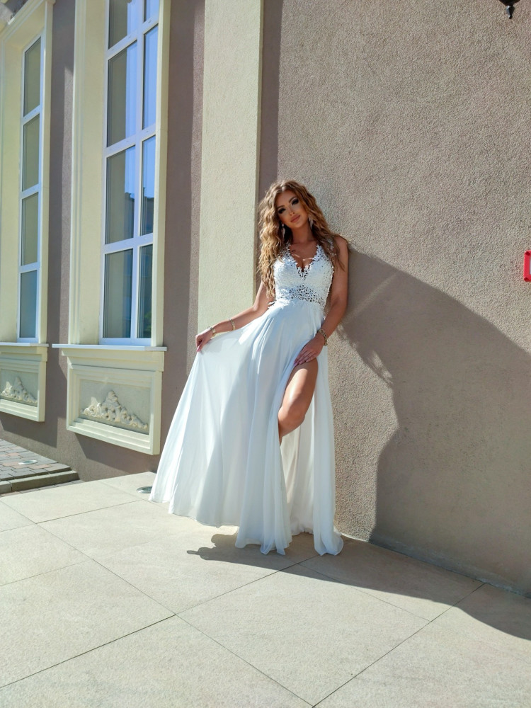 Suknia ślubna Justin r 40 r dostępna stacjonarnie