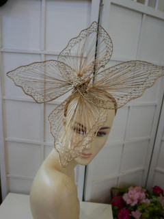 Złoty motyl Ascot Derby Hat