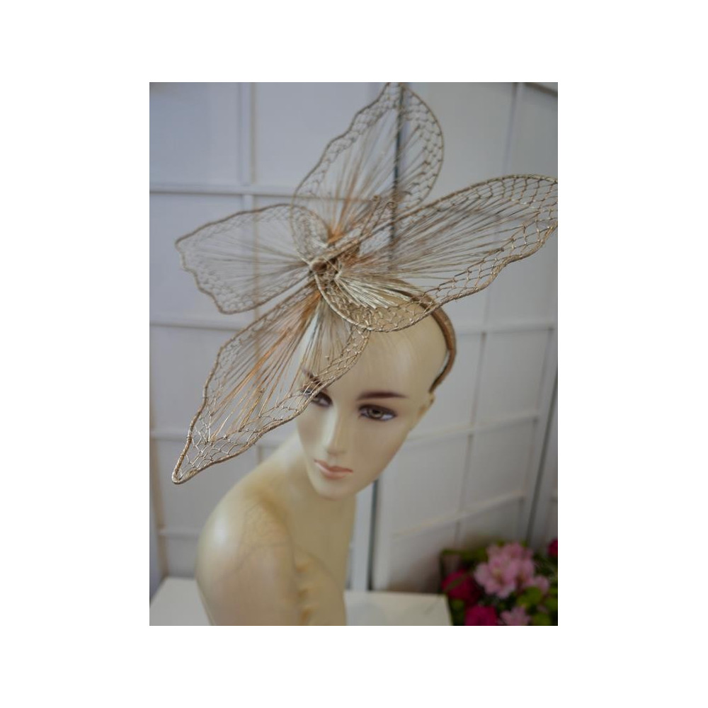 Złoty motyl Ascot Derby Hat