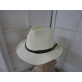 Roman męski kremowy letni  kapelusz 54-55cm