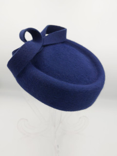 Tonya toczek filcowy royal blue | Zuwika Design