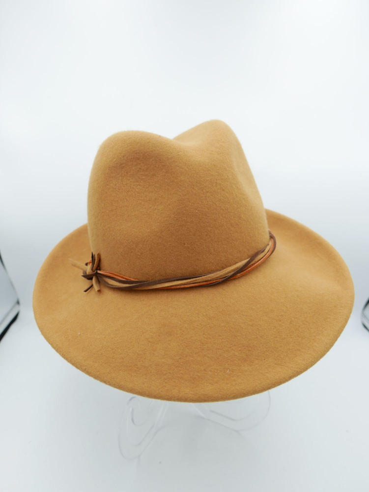 Wiliams musztardowy kapelusz filcowy 54-56 cm | Zuwika Design