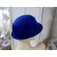 Adrianna szafirowy kapelusz 55-58 cm
