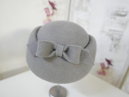 Tamara toczek welurowy szary mysi 54-57 cm