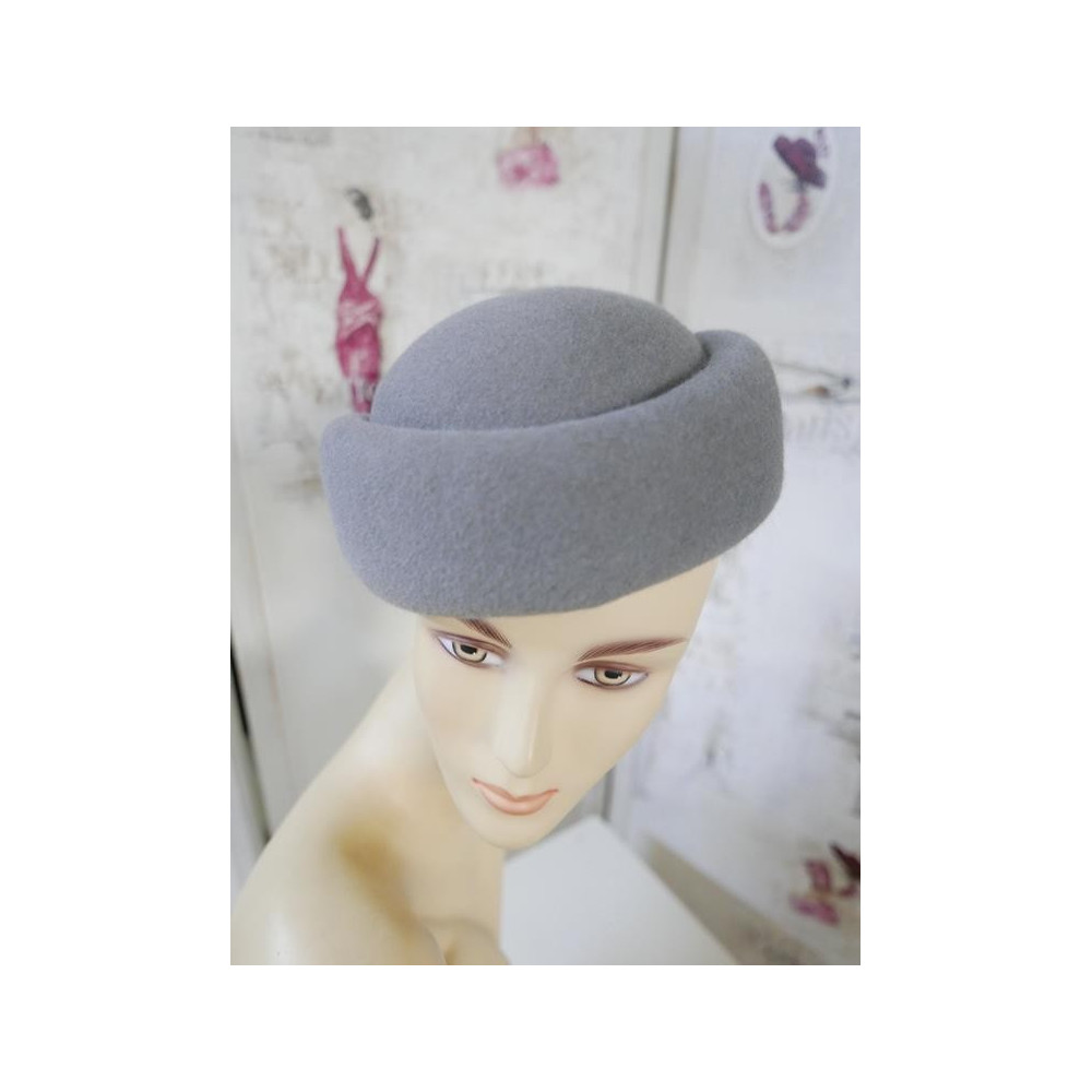 Tamara toczek welurowy szary mysi 54-57 cm