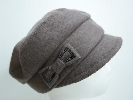 Maciejówka brązowa tkanina do 58 cm regulowany