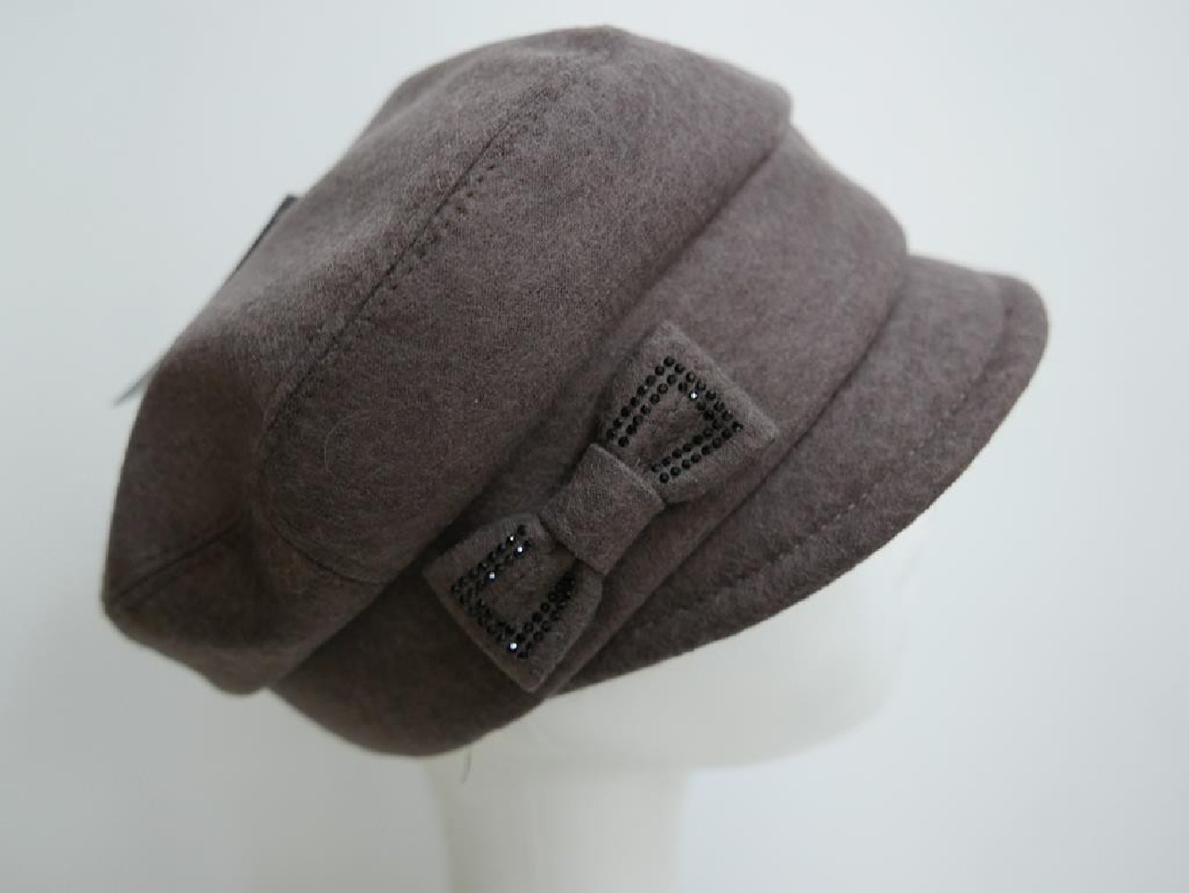 Maciejówka brązowa tkanina do 58 cm regulowany