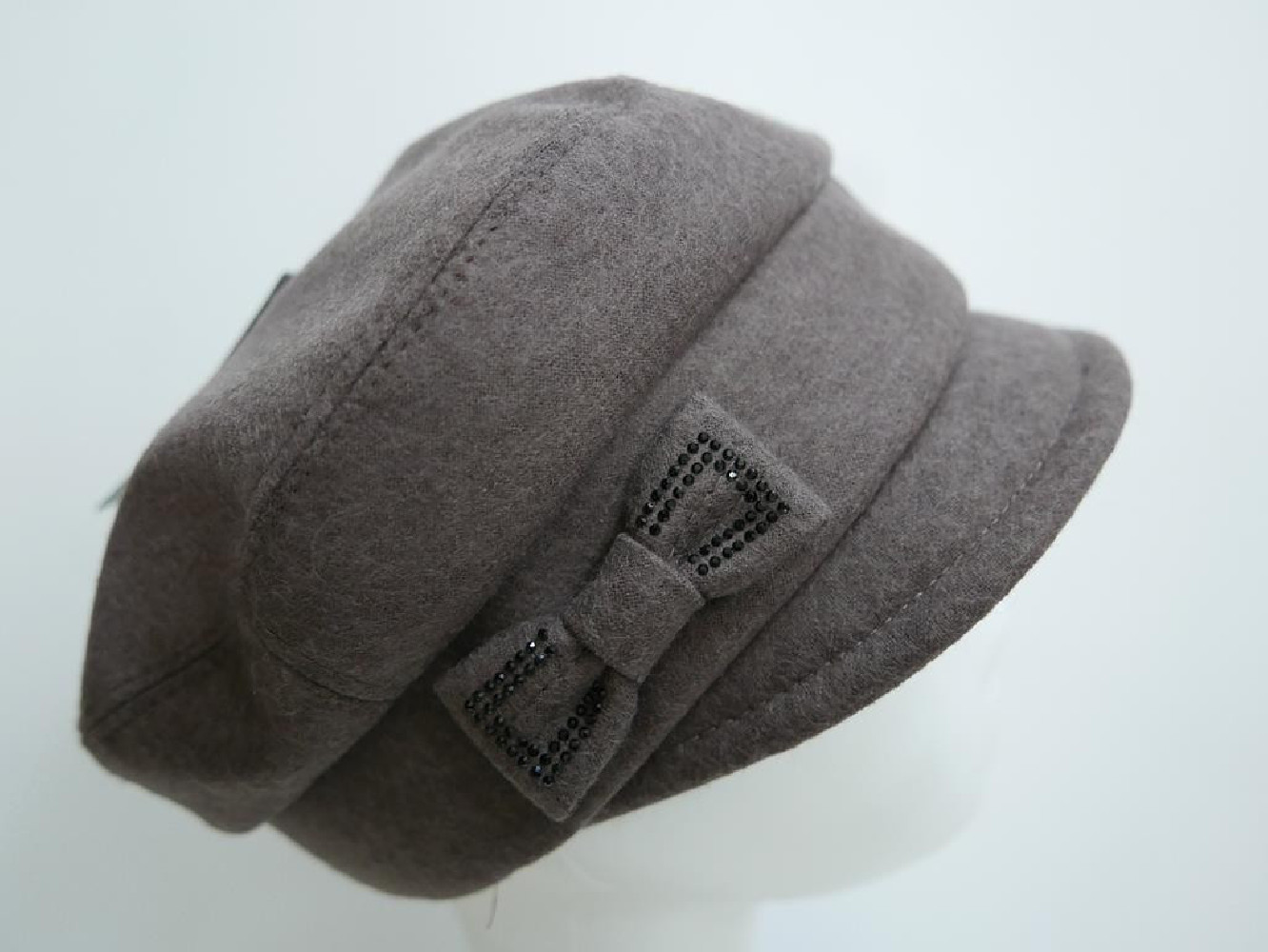 Maciejówka brązowa tkanina do 58 cm regulowany