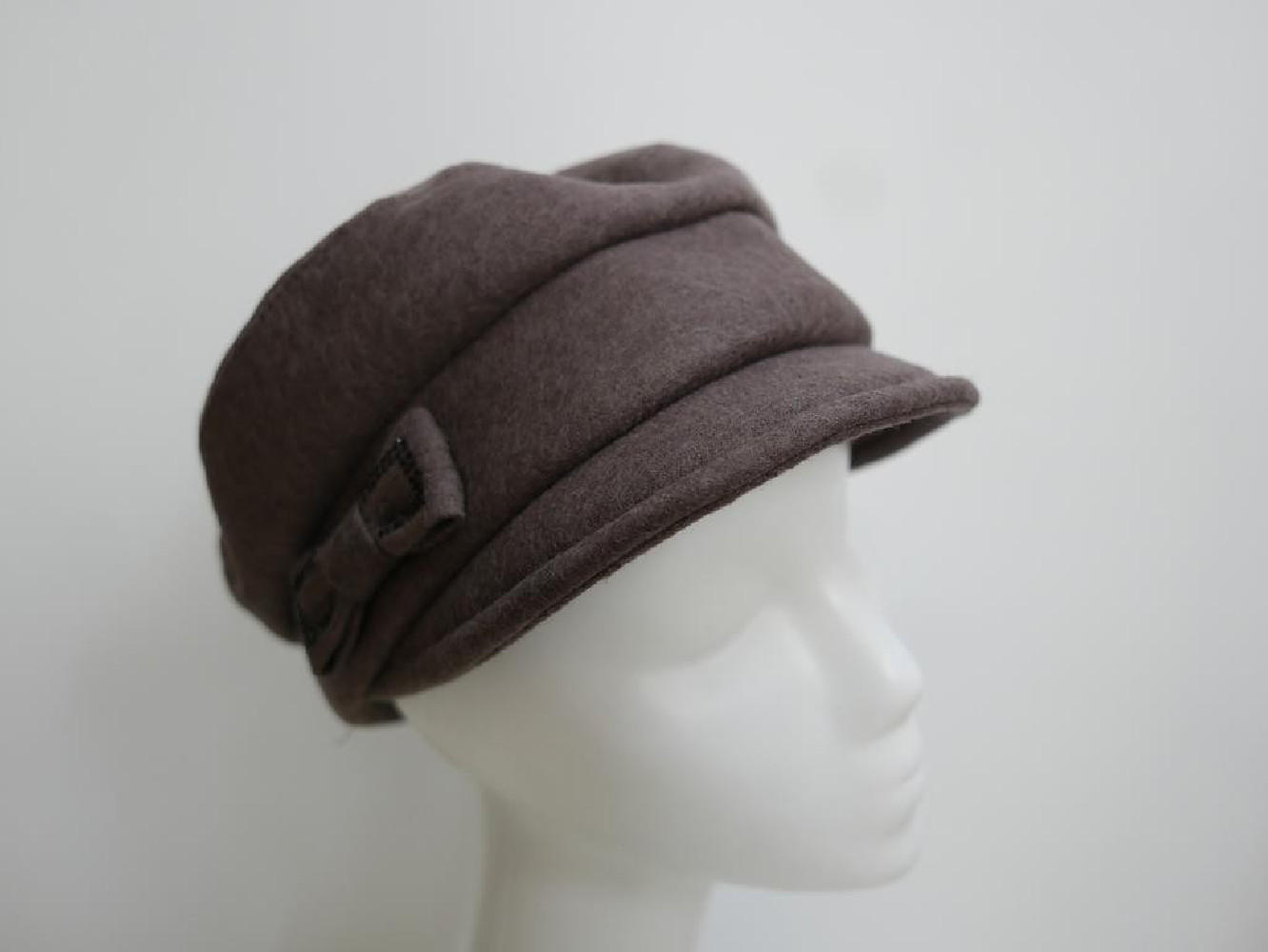 Maciejówka brązowa tkanina do 58 cm regulowany