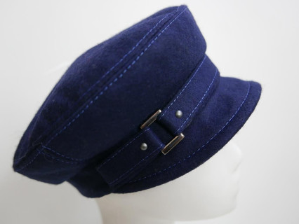 Maciejówka granatowa tkanina do 58 cm regulowany