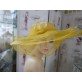 Saint Tropez żółty kapelusz sinamay 53-56 cm
