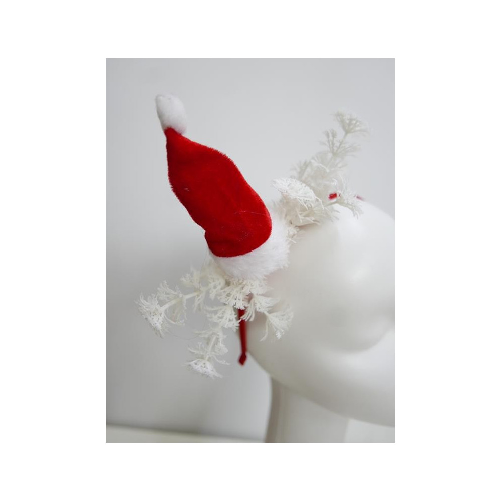 Świąteczny  fascynator- Przepaska