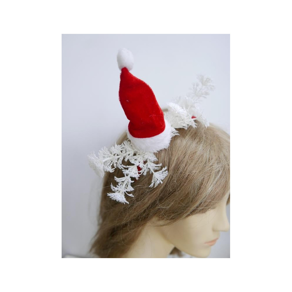 Świąteczny  fascynator- Przepaska