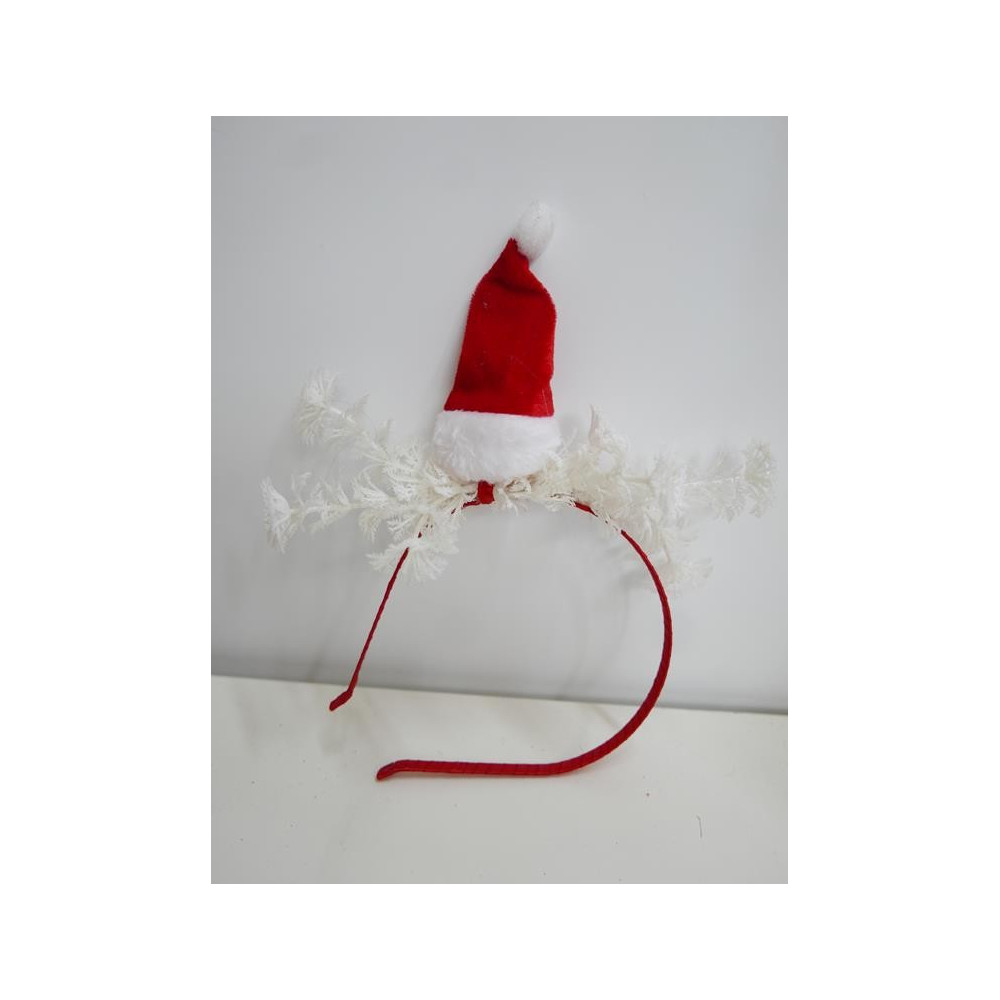 Świąteczny  fascynator- Przepaska