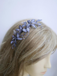 Szary stroik do włosów