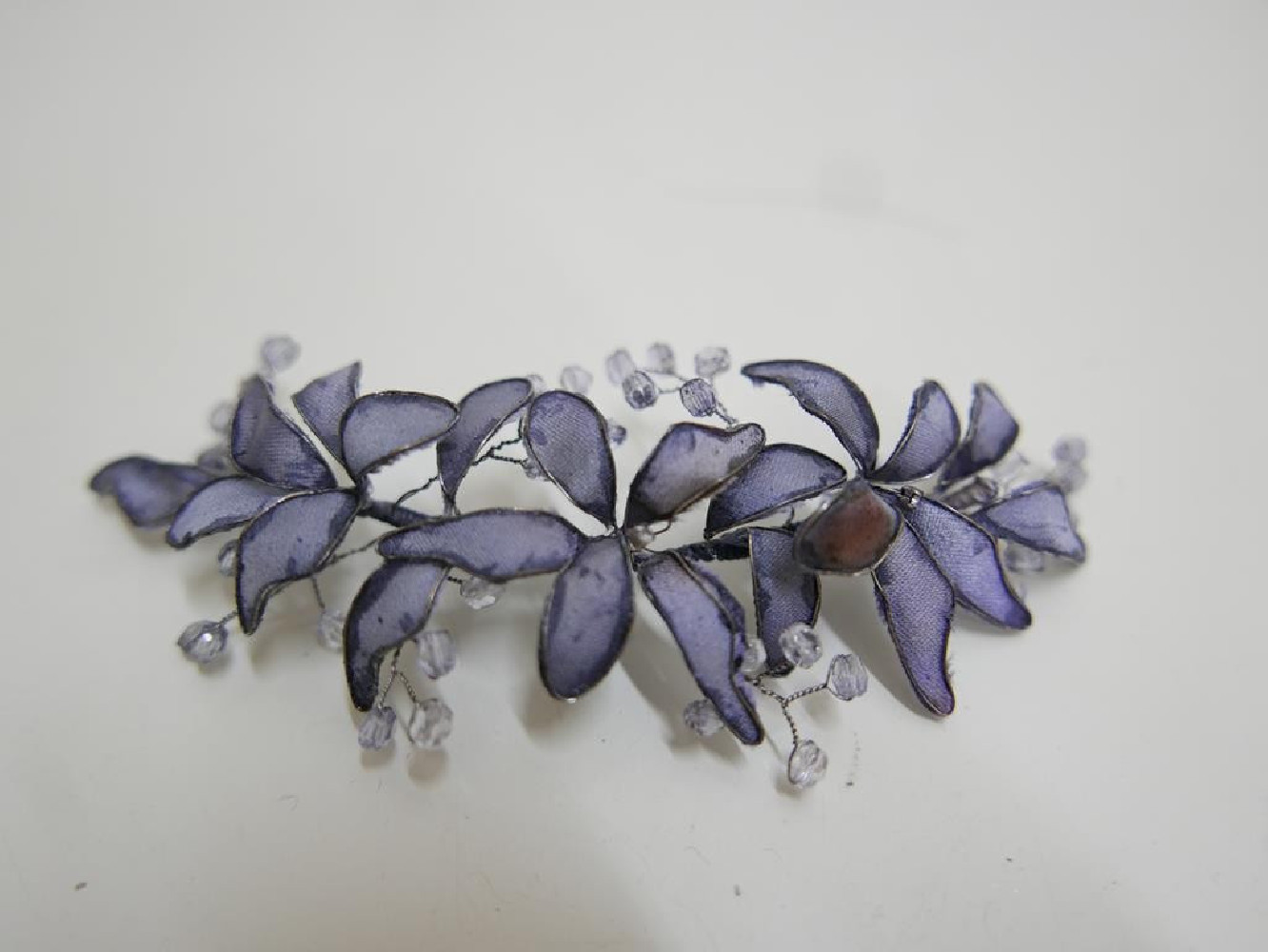 Szary stroik do włosów