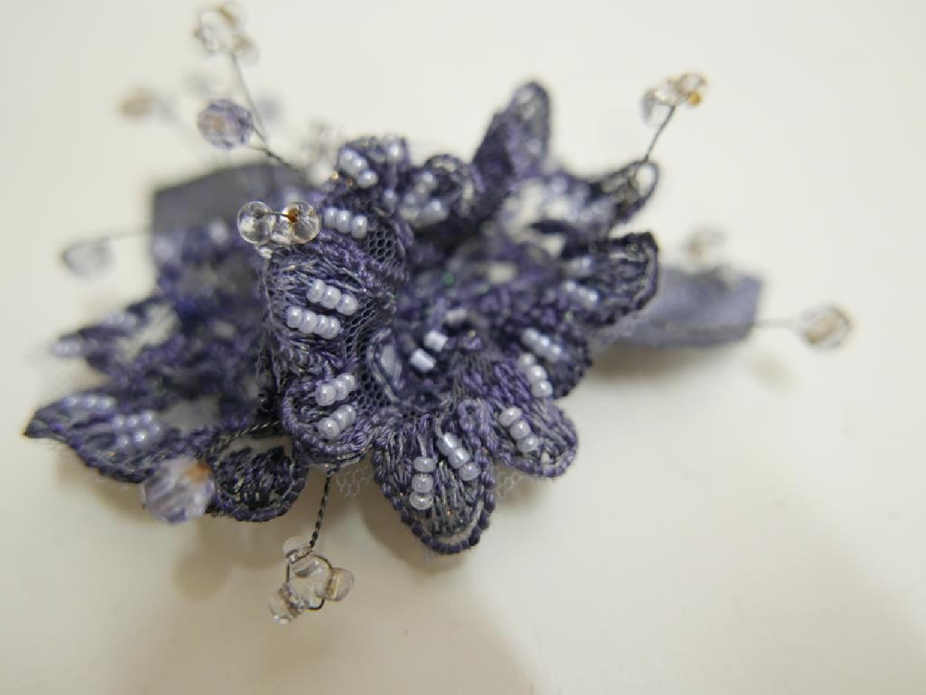 Szary stroik do włosów