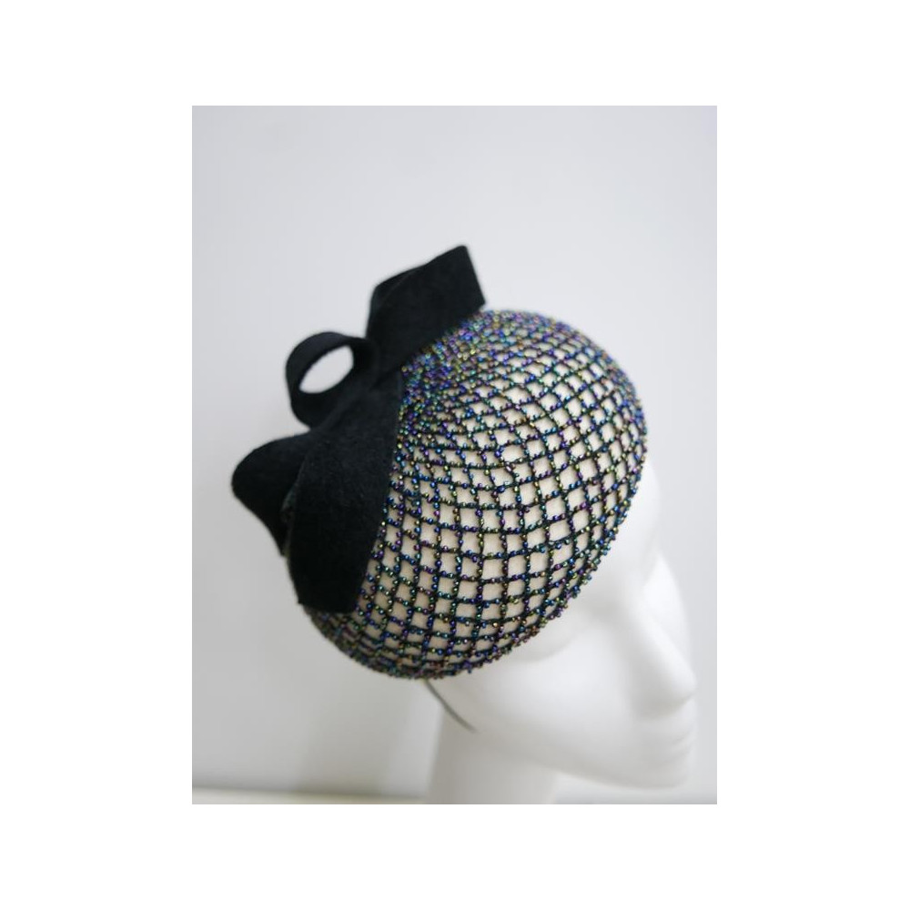 Walentyna toczek z koralikami toho