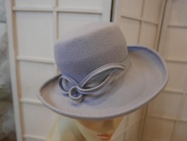 Berga - szary kapelusz filcowy 54-57 cm