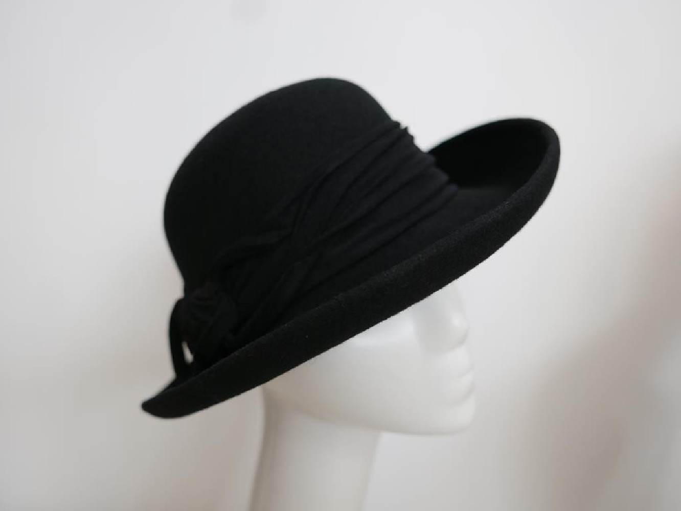 Roma Bis czarny kapelusz filcowy 54-56 cm