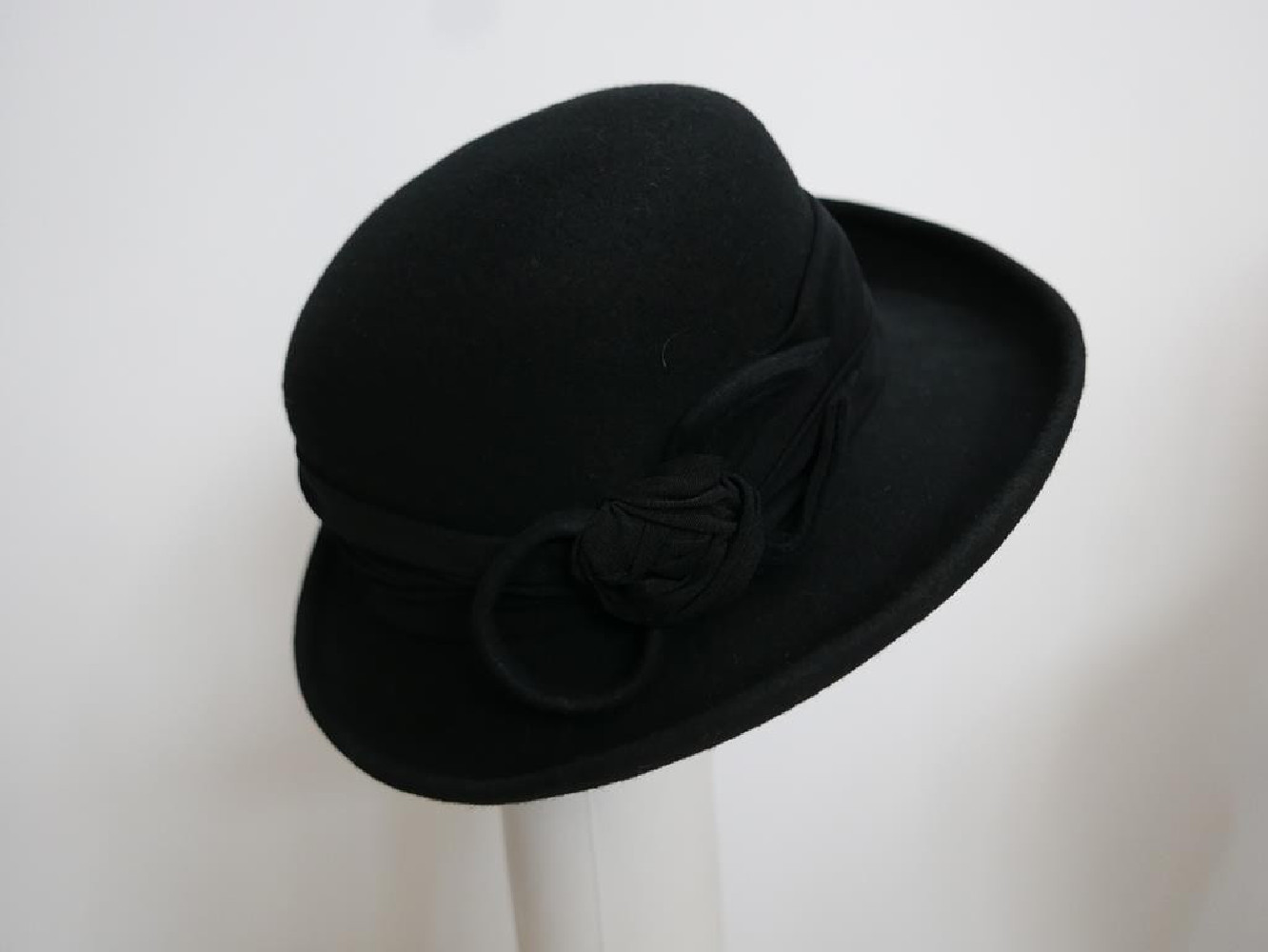 Roma Bis czarny kapelusz filcowy 54-56 cm
