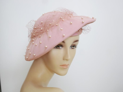 Almira morelowy kapelusz dysk na głowce