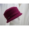Bordo kapelusz  tkanina 56-57 cm