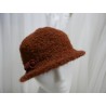 Rudy kapelusz  tkanina 56-57 cm