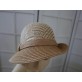 Pola ciemny beżowy letni  kapelusz do 57 cm