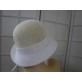 Pola biało kremowy letni  kapelusz do 57 cm