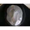 Męski czarny kapelusz filcowy  fedora 57 cm