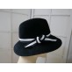 Borsalino czarny kapelusz pilśń  54-56 cm