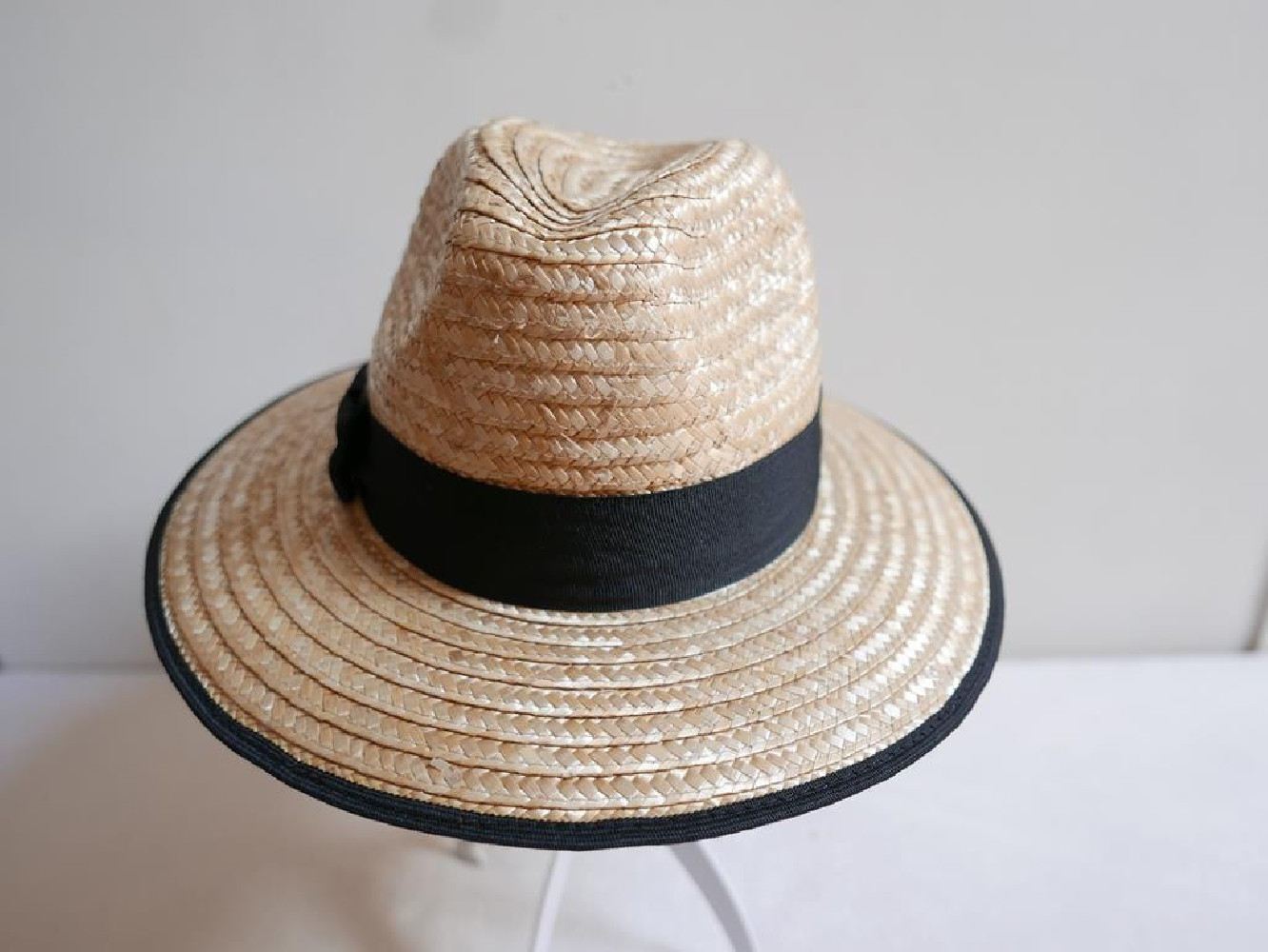 Fedora kapelusz męski słomka ryżowa 56-57 cm