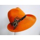 Spider girl pomarańczowy kapelusz filcowy 56-58 cm