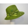 Dallas zielony kapelusz filcowy  53-56 cm