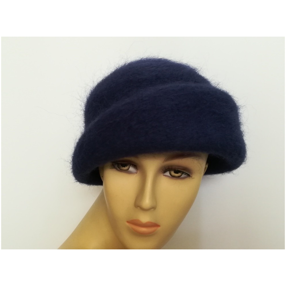 Krista granatowy toczek wlosowy 57-59 cm