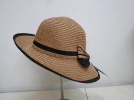 Jasny brąz słomkowy letni  kapelusz  55- 57 cm