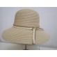 Beżowy kapelusz słomkowy  55-57 cm