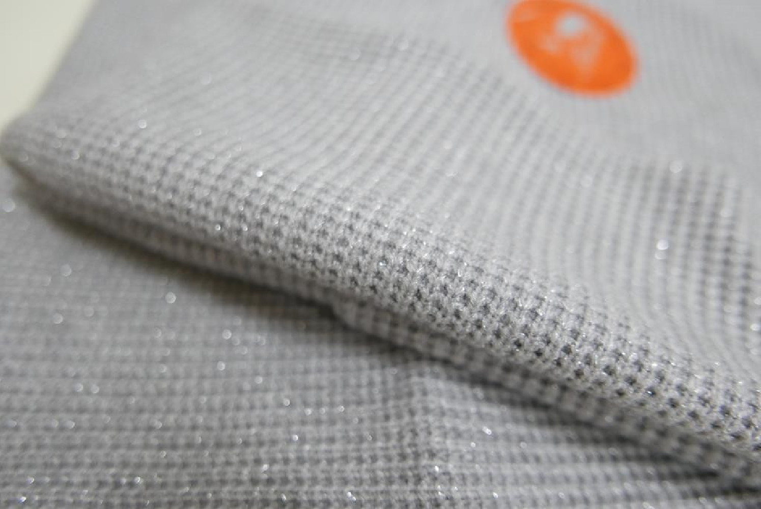 Szary komplet czapka i szal