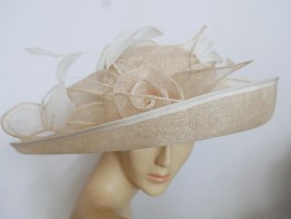 Royal Ascot kapelusz sinamay naturalny 55-57 cm