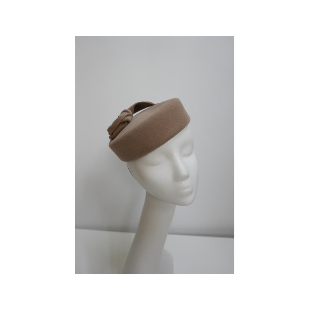 Pastylka beżowy toczek pilśń welurowa