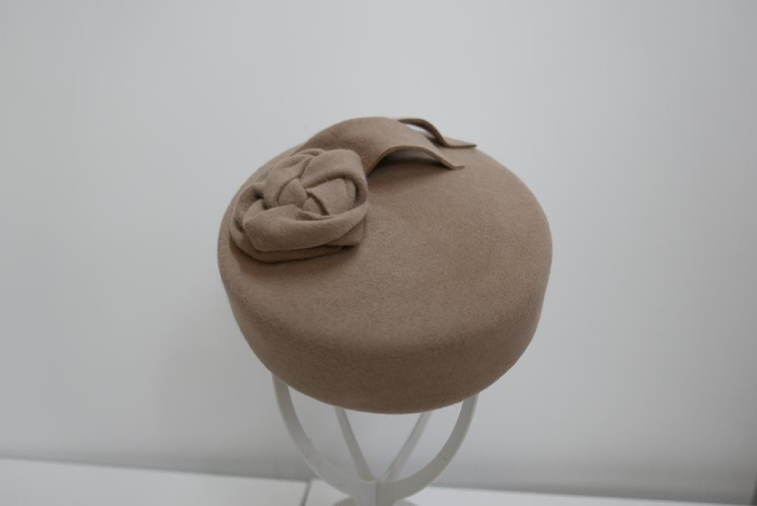 Pastylka beżowy toczek pilśń welurowa