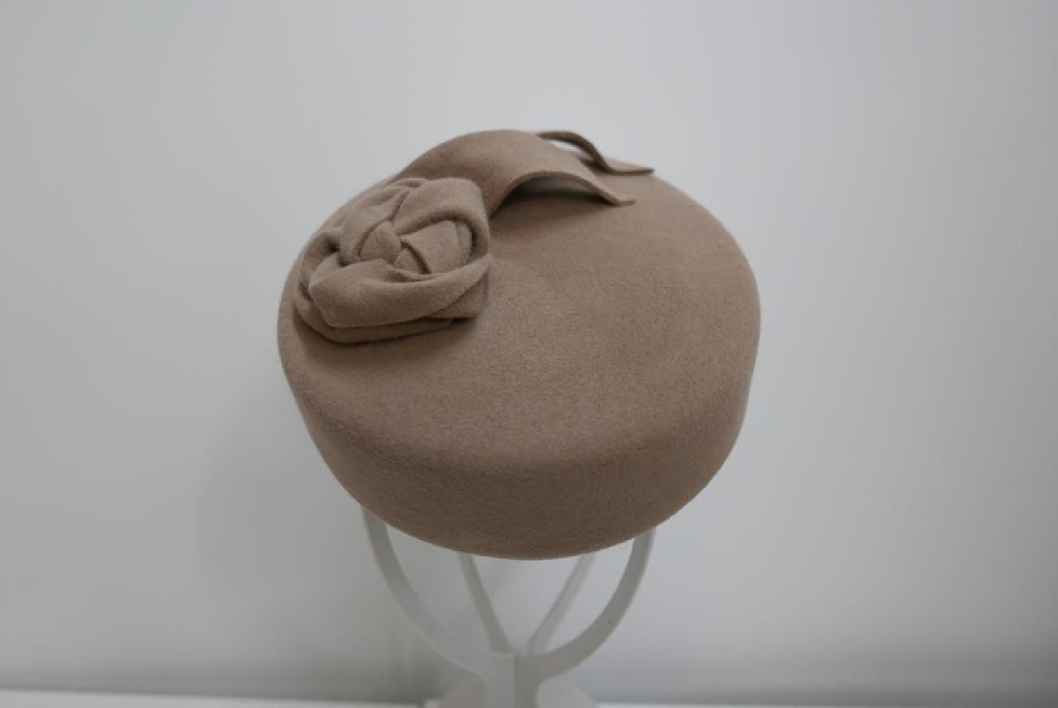 Pastylka beżowy toczek pilśń welurowa