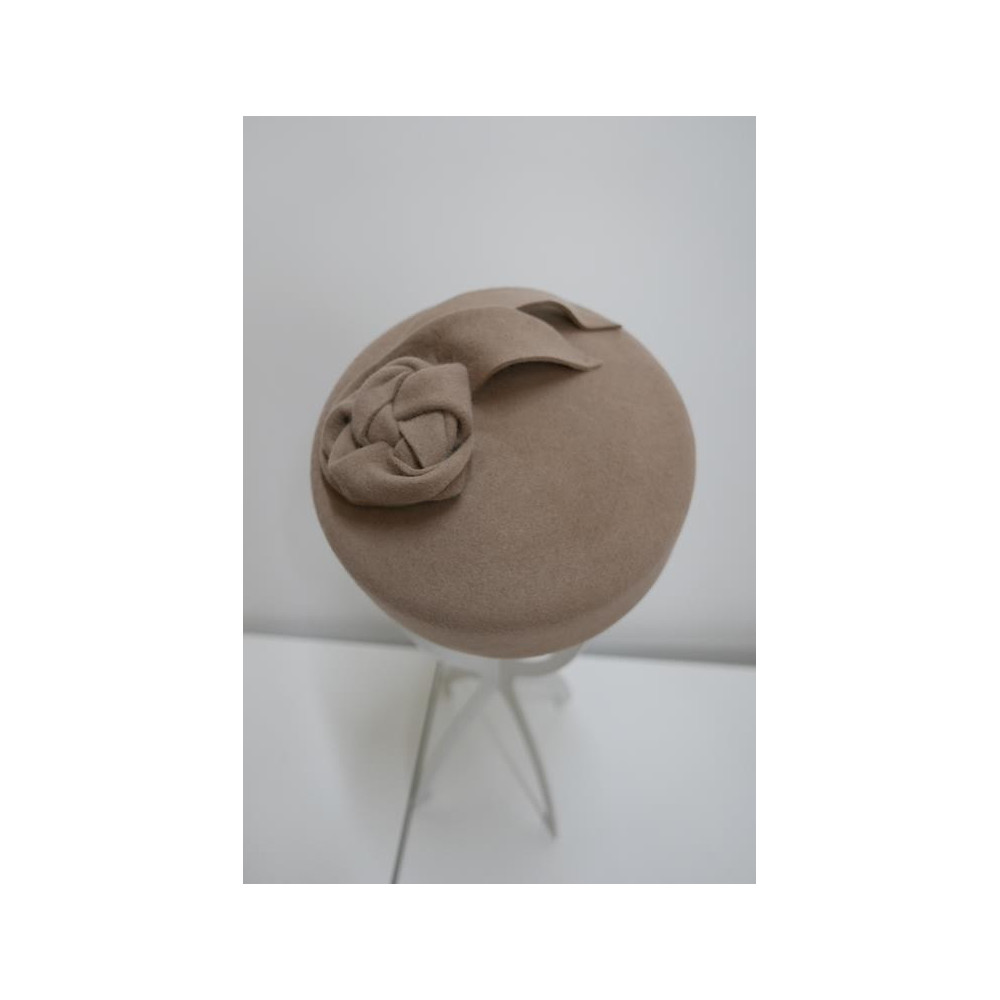 Pastylka beżowy toczek pilśń welurowa