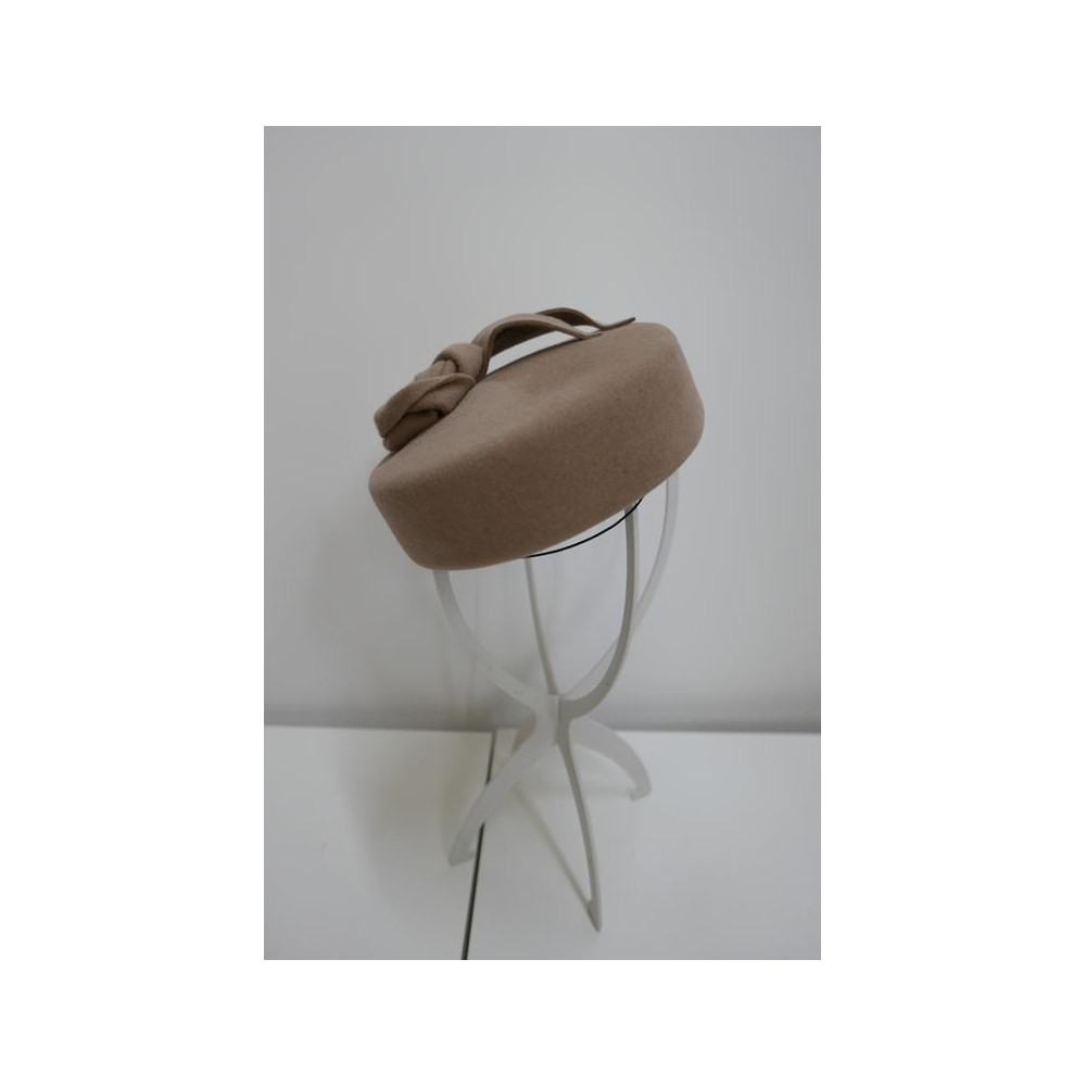 Pastylka beżowy toczek pilśń welurowa